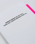 Mirror Mirror Letterpress Greeting Card Mom