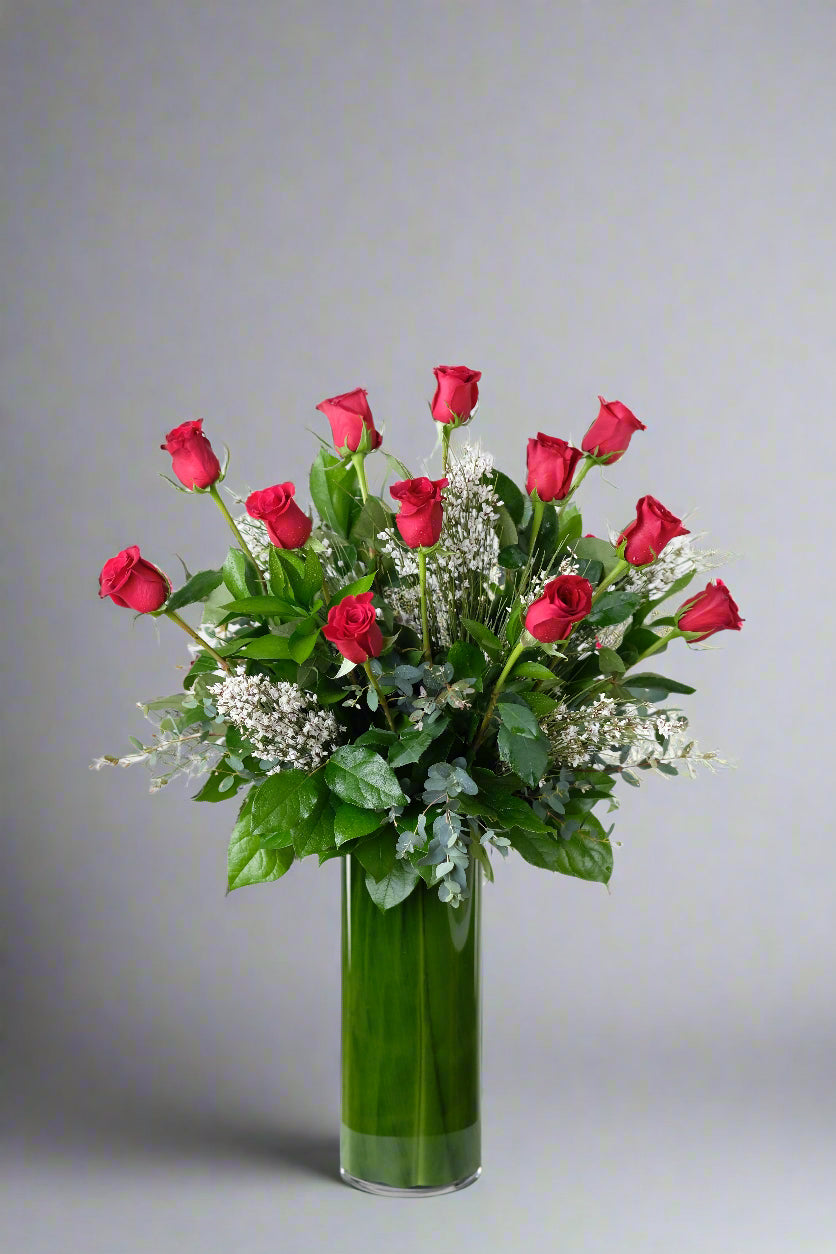 Lovers Dozen -red, white, yellow, pink, peach