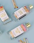 Coming In Hot Matches - Glass Bottle Matchsticks Orange