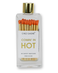 Coming In Hot Matches - Glass Bottle Matchsticks Orange