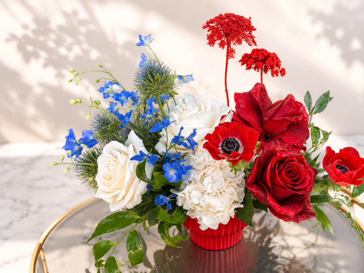 Red, White and Blooming