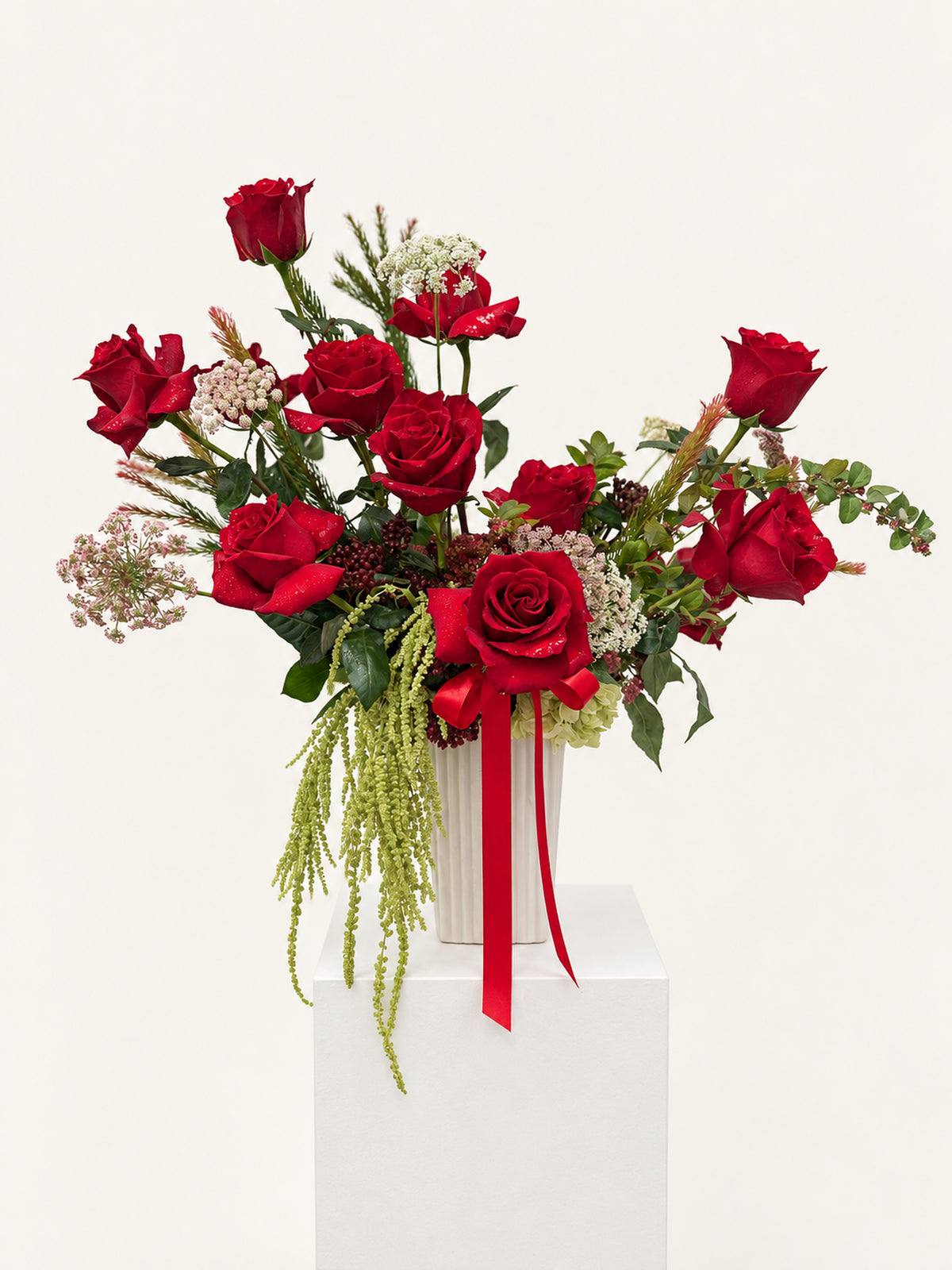One dozen roses