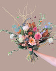 Blanca - wrapped bouquet